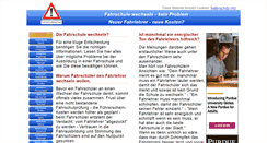 Desktop Screenshot of fahrschule-wechseln.de