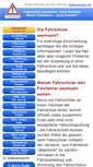 Mobile Screenshot of fahrschule-wechseln.de